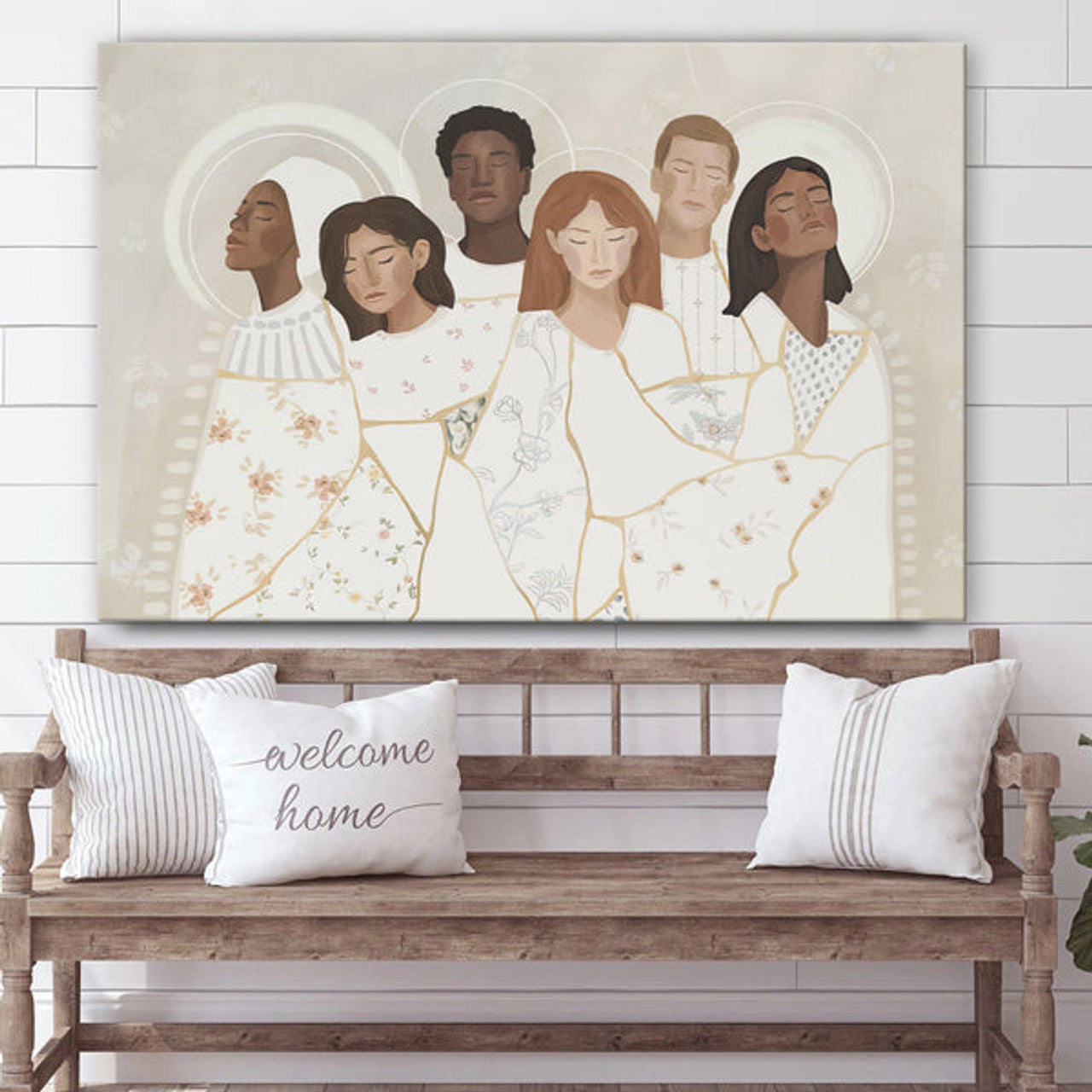 Like A Broken Vessel Canvas Wall Art - Christian Wall Posters 