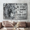 Lion King, Be Still And Know That I Am God, Lion Poster Poster and Canvas