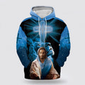 FUNSTUFFPRINT 3D Lion Lord Jesus Enlighten What's Dark In Me Amen 3D Hoodie and Zip Hoodie