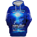 FUNSTUFFPRINT Lion Cross Way Maker Miracle Worker My God That Is Who You Are Hoodie - Men & Women Christian 3D Hoodie and Zip Hoodie