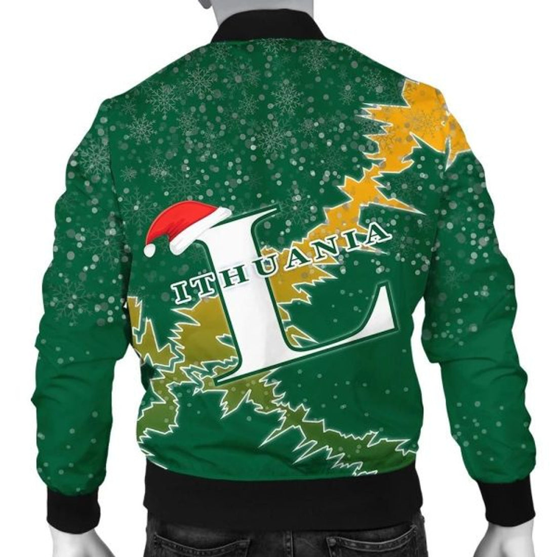 FUNSTUFFPRINTI Nicaragua Christmas Coat Of Arms Women 3D Bomber Jacket