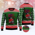 FUNSTUFFPRINT Louisiana Home For Christmas All Over Print Ugly Christmas Sweater, Christmas Sweater, Ugly Sweater, Funny Xmas Sweaters Ugly Sweater