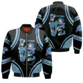 FUNSTUFFPRINTI Love Eeyore Winnie The Pooh Yoga Legging Set 3D Bomber Jacket
