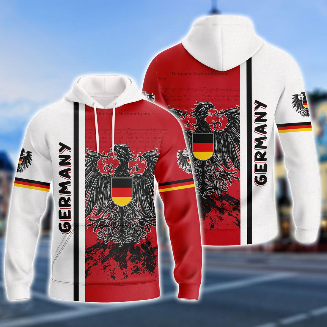 FUNSTUFFPRINT GERMANY - 3D Full Print Shirt 3D Hoodie and Zip Hoodie
