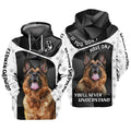 FUNSTUFFPRINT German Shepherd You Don't Understand 3D Hoodie and Zip Hoodie