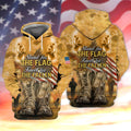 FUNSTUFFPRINT STAND FOR THE FLAG KNEEL FOR THE CROSS 3D Hoodie and Zip Hoodie