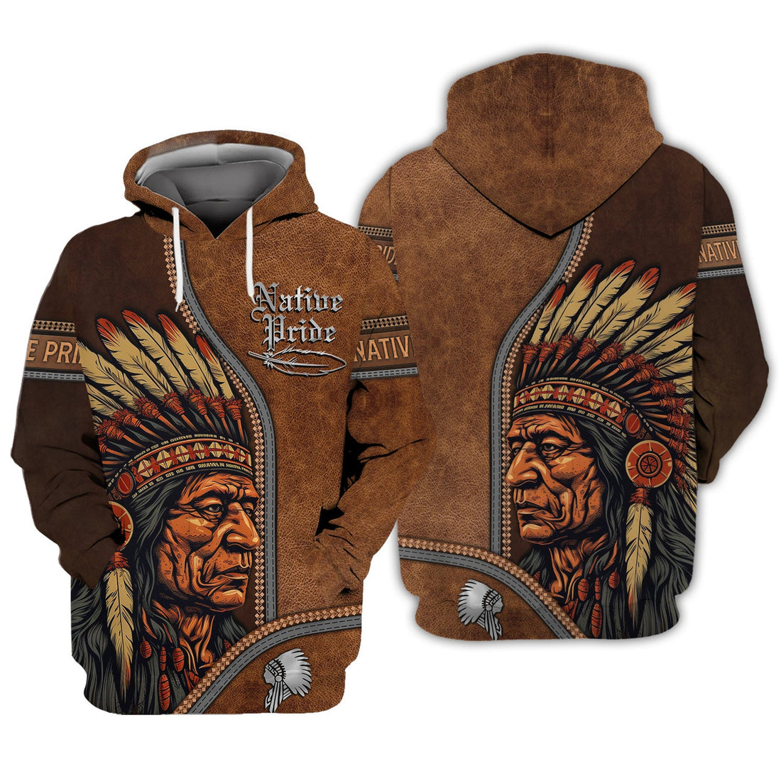 FUNSTUFFPRINT Native America Tshirt Native Pride 3D Hoodie and Zip Hoodie