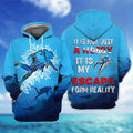 FUNSTUFFPRINT Scuba Diving 3D Hoodie and Zip Hoodie