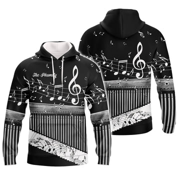 FUNSTUFFPRINT The Phamily Chime Bar 3D Hoodie and Zip Hoodie