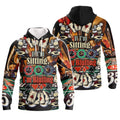 FUNSTUFFPRINT If I'm Sitting, I'm Bluffing 3D Hoodie and Zip Hoodie