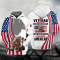 FUNSTUFFPRINT Veteran Jesus - 3D Full Print 3D Hoodie and Zip Hoodie