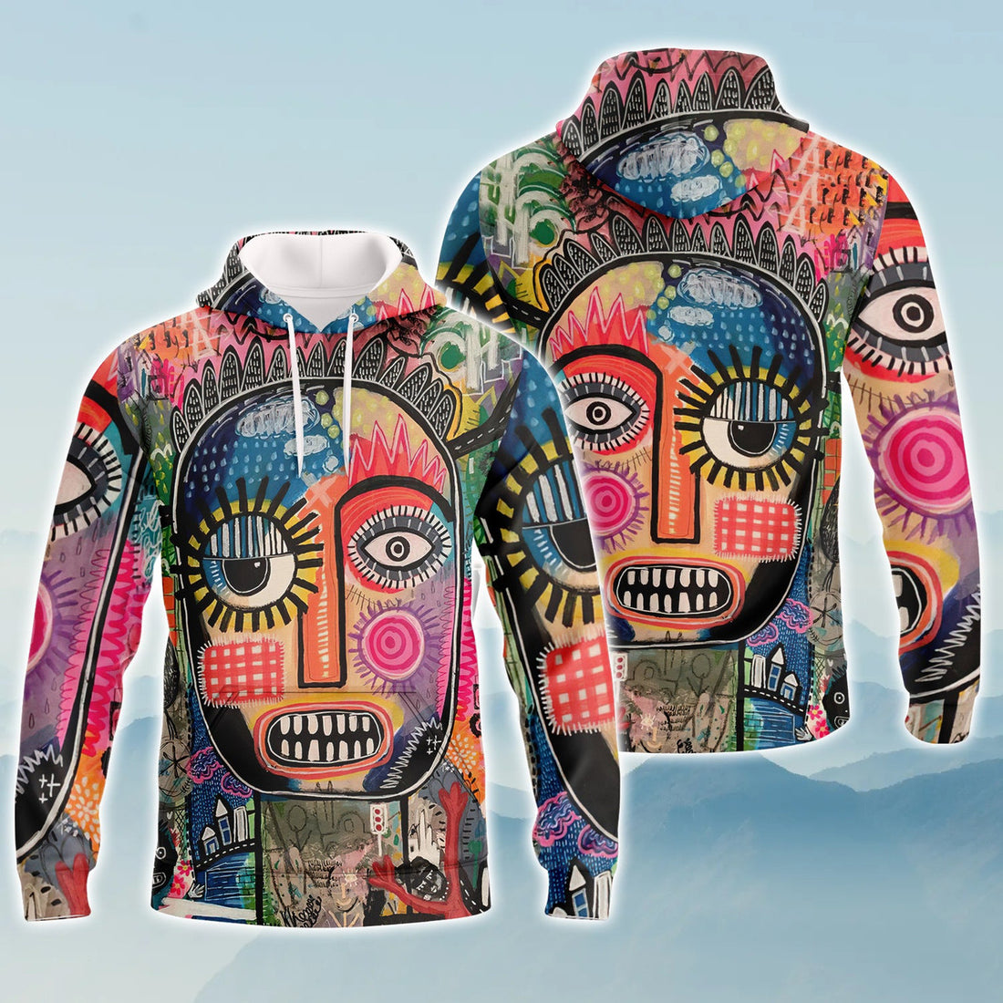 FUNSTUFFPRINT Cartoon - Full Print 3D Hoodie and Zip Hoodie