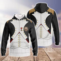 FUNSTUFFPRINT Napoleon - Full Print 3D Hoodie and Zip Hoodie