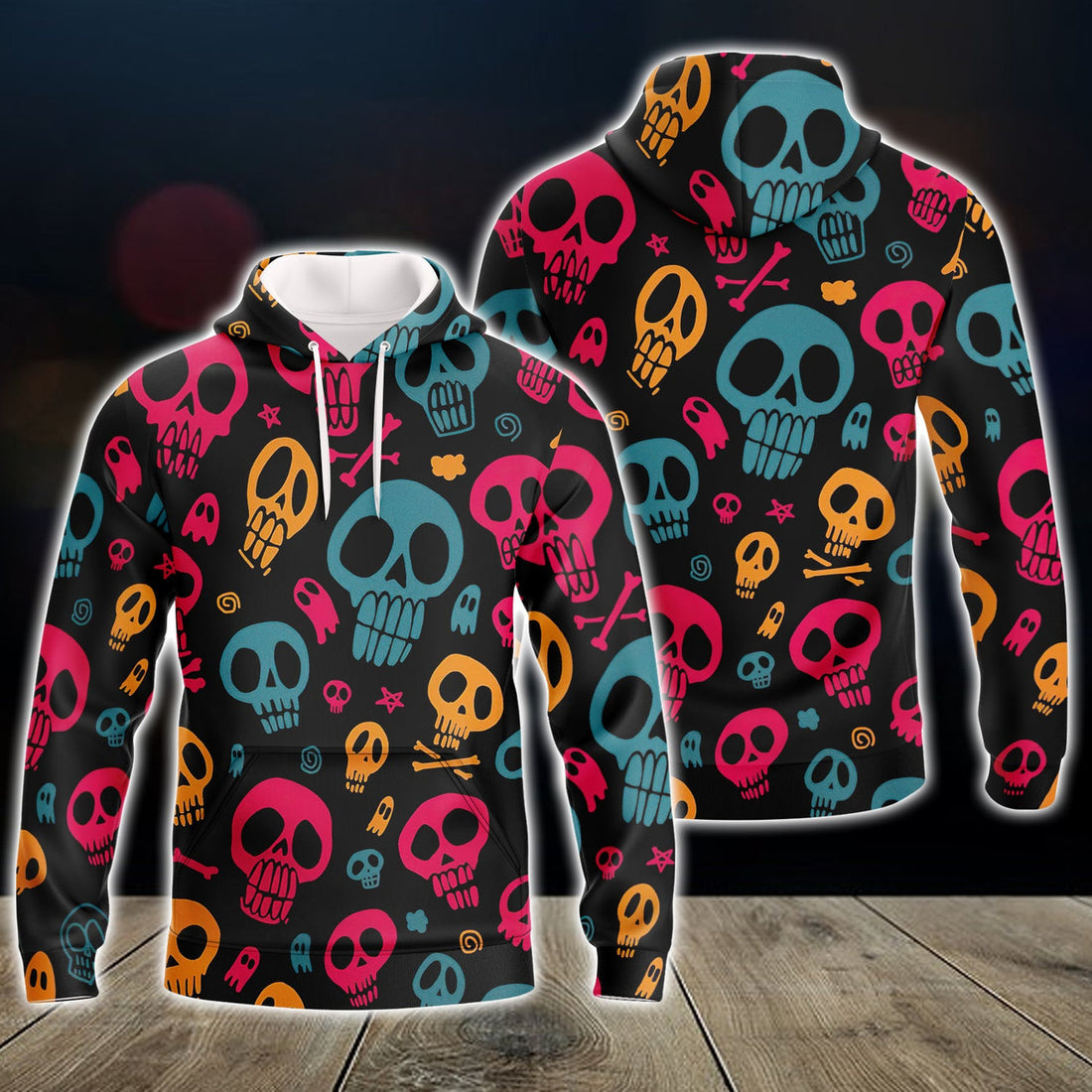 FUNSTUFFPRINT Napoleon - Full Print 01 3D Hoodie and Zip Hoodie