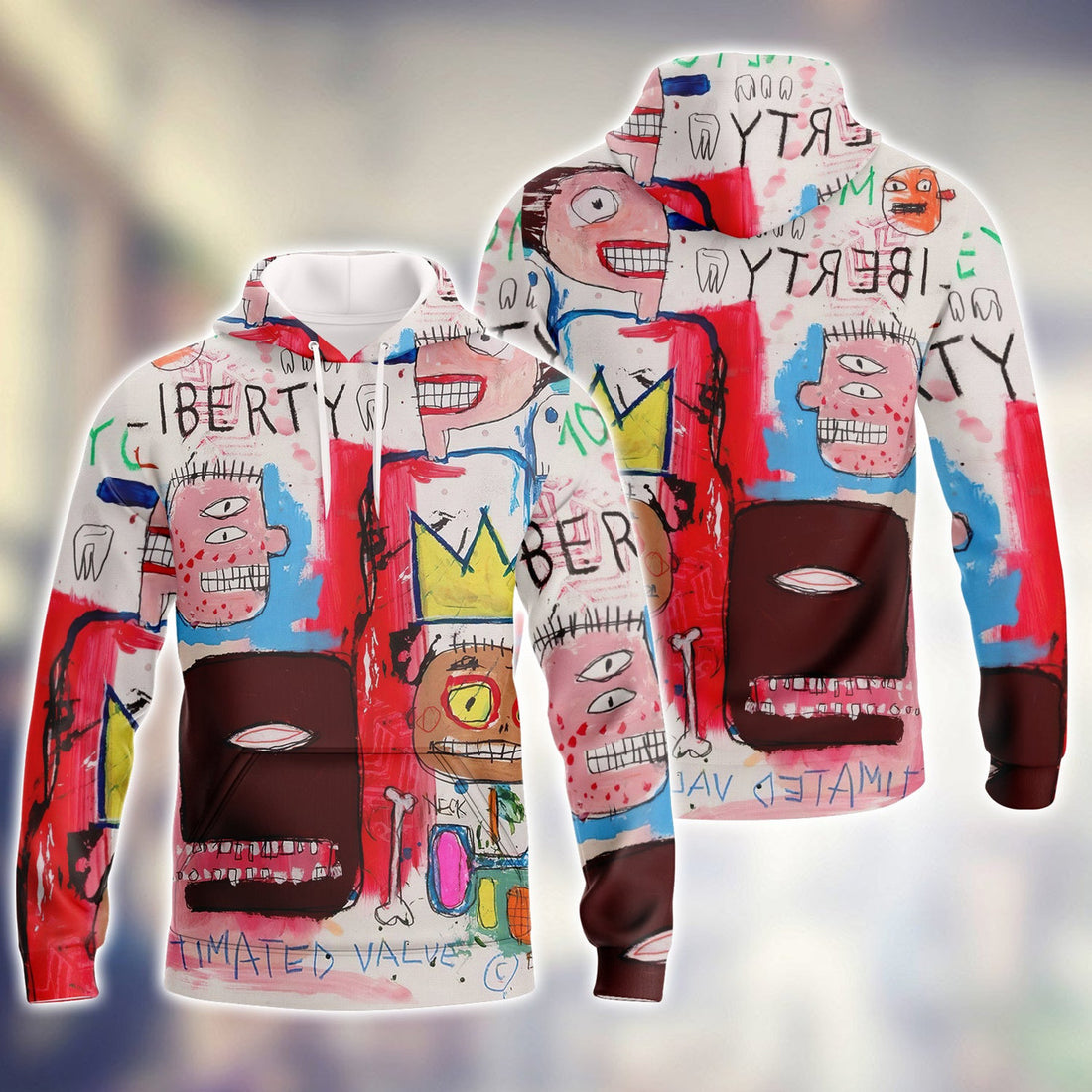 FUNSTUFFPRINT Full Print Cartoon - 3D Hoodie and Zip Hoodie