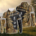 FUNSTUFFPRINT HUNTING Full Print 3D Hoodie and Zip Hoodie