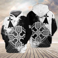 FUNSTUFFPRINT Brittany Celtic Full Print 06 3D Hoodie and Zip Hoodie
