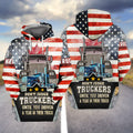 FUNSTUFFPRINT Trucker America Don't Judge Truckers Until You Driven A Year In Their Truck 3D Hoodie and Zip Hoodie