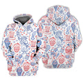 FUNSTUFFPRINT Independence Day City 3D Hoodie and Zip Hoodie