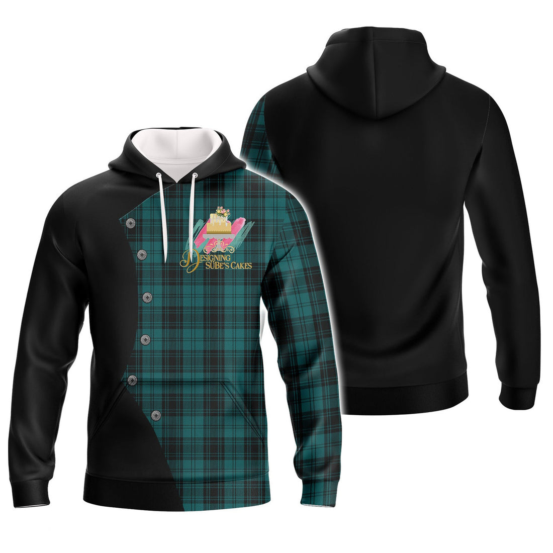 FUNSTUFFPRINT Chef, Cook - Full Print HTL 3D Hoodie and Zip Hoodie