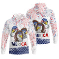 FUNSTUFFPRINT Eagle American - Independence Day Is Coming 3D Hoodie and Zip Hoodie