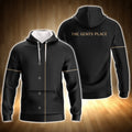 FUNSTUFFPRINT The Gents Place 3D Hoodie and Zip Hoodie