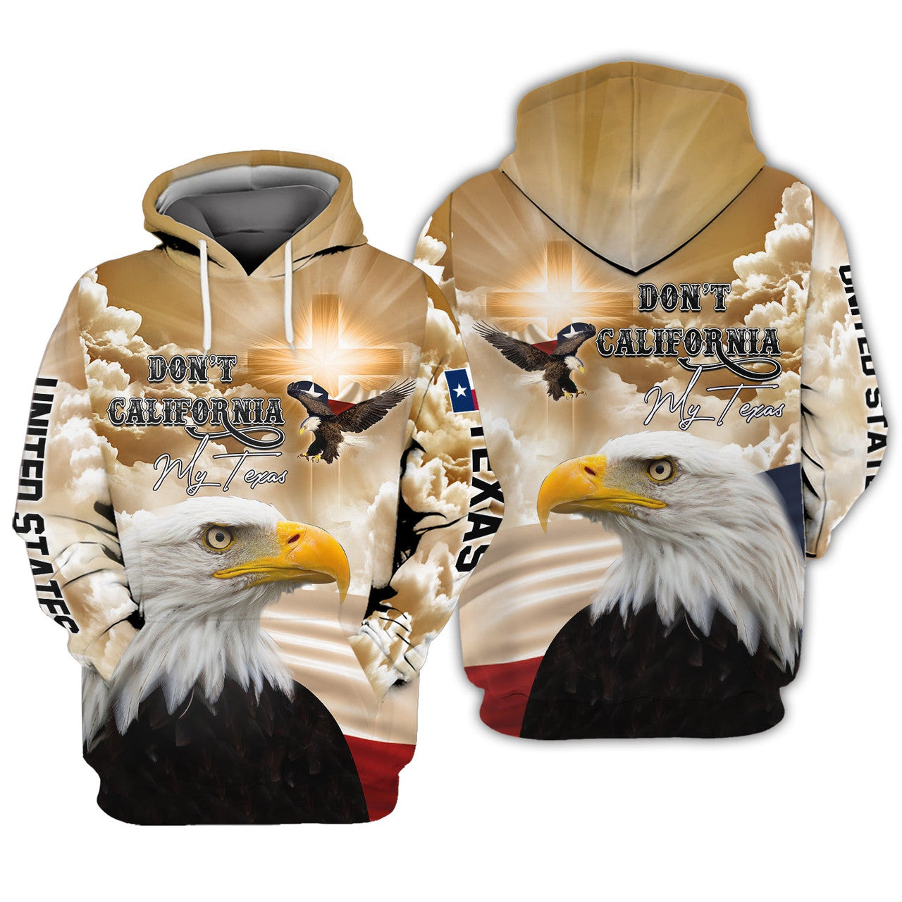 FUNSTUFFPRINT My Texas 3D Hoodie and Zip Hoodie