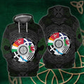 FUNSTUFFPRINT The Celtic Nations 3D Hoodie and Zip Hoodie