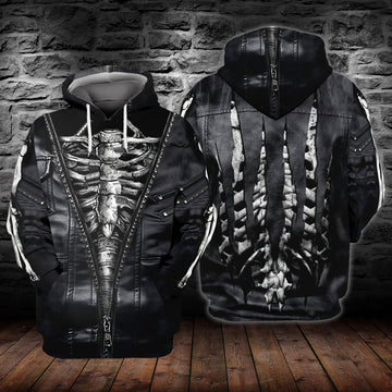 FUNSTUFFPRINT SKull - 3D Full Print 3D Hoodie and Zip Hoodie