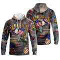 FUNSTUFFPRINT Independence American Let Freedom Reign 3D Hoodie and Zip Hoodie