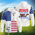 FUNSTUFFPRINT Golf HA - Full Print 3D Hoodie and Zip Hoodie