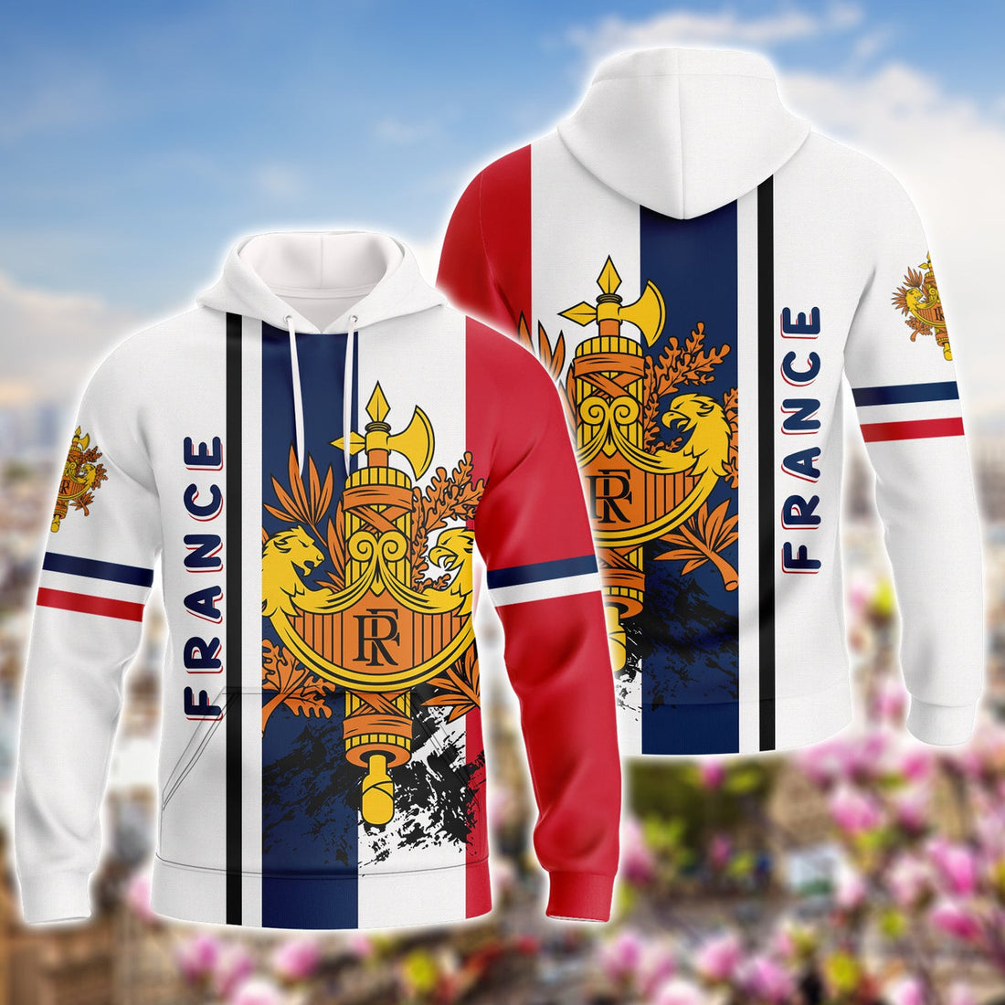FUNSTUFFPRINT France - Full Print 3D Hoodie and Zip Hoodie