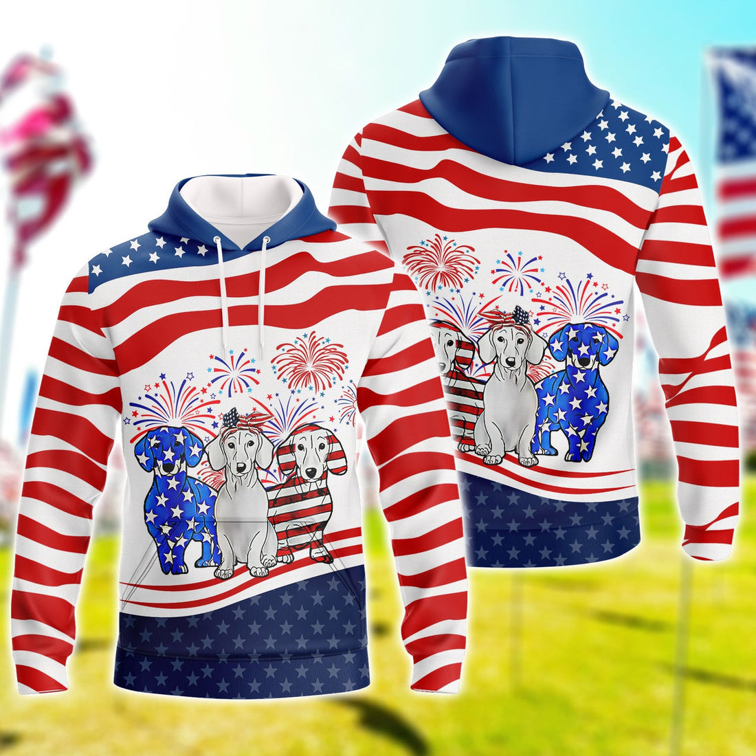 FUNSTUFFPRINT Independence Day Is Coming 3D Hoodie and Zip Hoodie