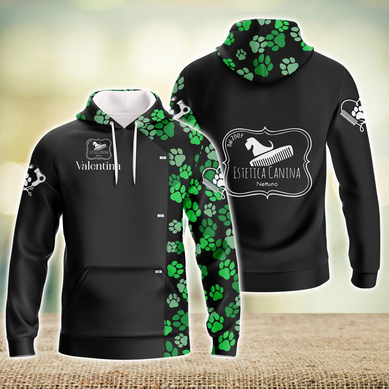 FUNSTUFFPRINT Groomer Order 3D Shirts Design 3D Hoodie and Zip Hoodie