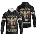 FUNSTUFFPRINT Veteran Stand For The Flag 3D Hoodie and Zip Hoodie