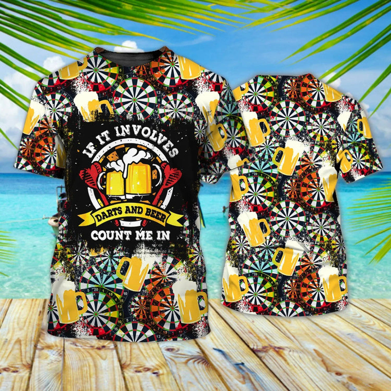 Custom Dart Player Sublimation Shirt, Best Dart Player Gifts