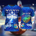 FUNSTUFFPRINT Personalized Name Bowling Q84 All Over Printed Unisex Shirt, Bowling Team Uniform, Bowling Lover Shirt 3D T-shirt