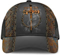 FUNSTUFFPRINT Man Of God Cross All Over Print Baseball Cap - Christian Hats For Men Women