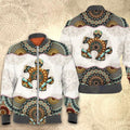 FUNSTUFFPRINTI Mandala autism 3D All Over Printed Shirt, Bomber Jacket Size S - 5XL