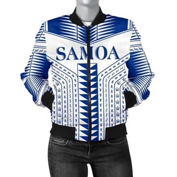 FUNSTUFFPRINTI Manu Samoa Women's Bomber Jacket - Bomber Jacket