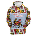 FUNSTUFFPRINT 3D Maryland Symbols Christmas All Over 3D Hoodie and Zip Hoodie