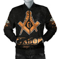 FUNSTUFFPRINTI Masonic In Me All Men's Bomber Jacket - Special Grunge Style Bomber Jacket