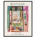Matisse Poster, The Open Window, 1905 Museum Of Modern Art Poster and Canvas