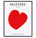 Matisse The Heart, Poster Decor, Wall Poster, Moma Exhibition 2015 Poster and Canvas