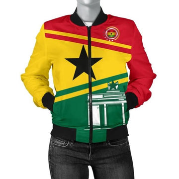 FUNSTUFFPRINTI Men Bomber jacket - Ghana Independence Day - Bomber Jacket