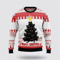 FUNSTUFFPRINT Meowy Christmas Funny Family Ugly Christmas Sweater For Men And Women, Best Gift For Christmas, Christmas Fashion Winter  Ugly  Sweater