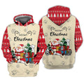 FUNSTUFFPRINT 3D Meowy Christmas Gift For Cat Lovers All Over 3D Hoodie and Zip Hoodie