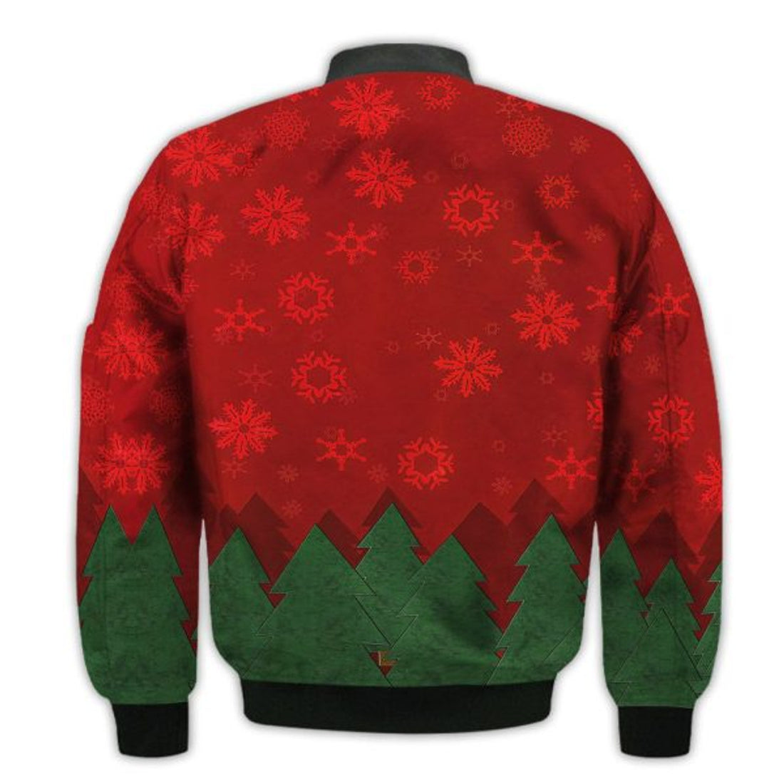 FUNSTUFFPRINTI Merry Christmas Christmas Balls Retro Christmas Holiday Gifts Unisex 3D Bomber Jacket