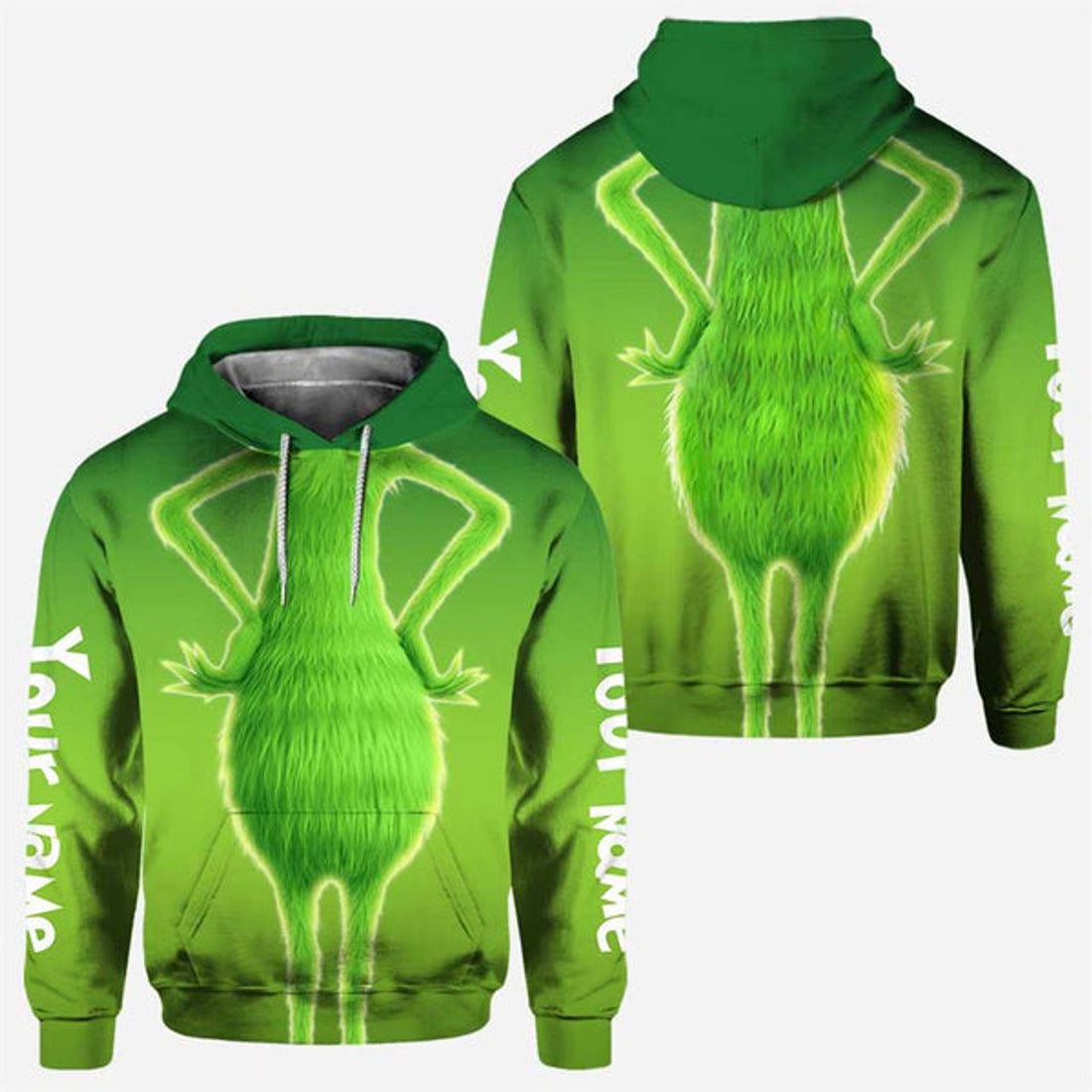 FUNSTUFFPRINT 3D Merry Christmas 7 All Over 3D Hoodie and Zip Hoodie
