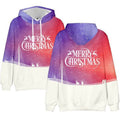 FUNSTUFFPRINT 3D Merry Christmas 8 All Over 3D Hoodie and Zip Hoodie
